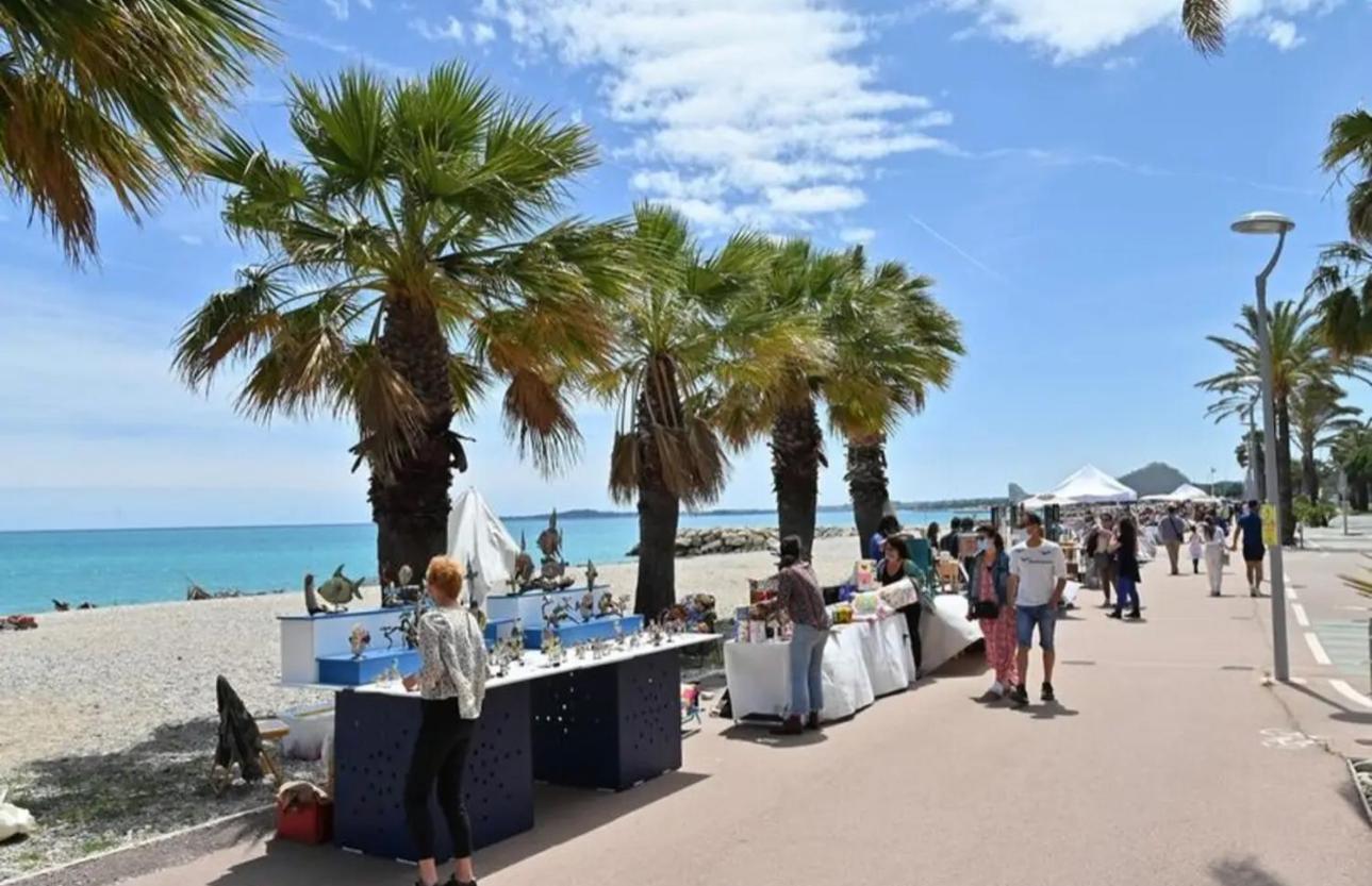 Sublime Haut De Villa Apercu Mer /Hippodrome / Cagnes-sur-Mer Dış mekan fotoğraf